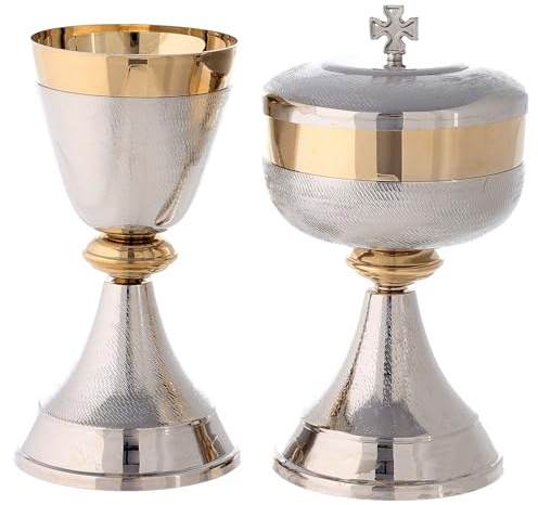 Holyart Calice et ciboire assortis bicolore, Ciboire