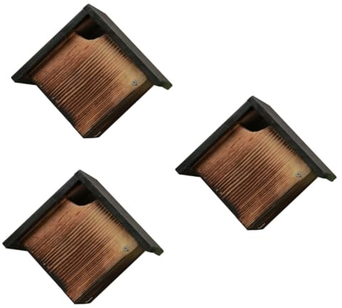 Sosoport 1Pc Wooden Bird Nest Box for Parrot Breeding and Incubation Outdoor Tree Mounted Bird Cage Accessory Ecological Habitat for Pet Birds