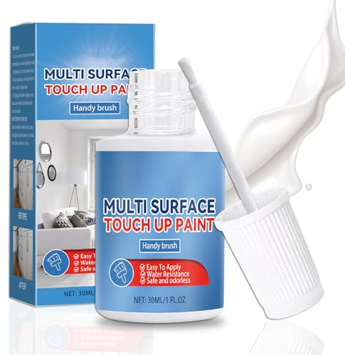 Bath Repair Kit White,30 ml Bath Enamel Repair Kit,Multifunctional Waterproof Bath Enamel Repair Kit,for Repairing Kitchen,Bathroom Cracks and Scratch (30ml)