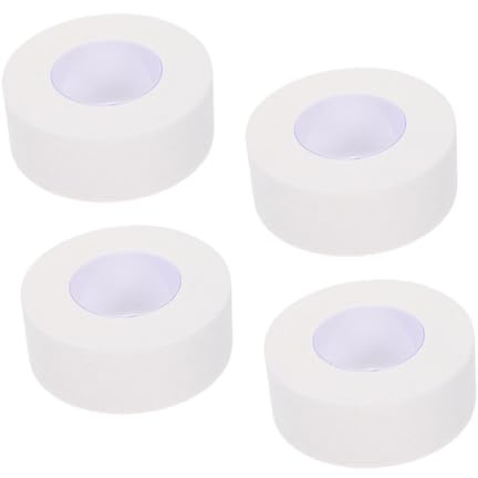GALPADA 4 Rolls Breathable Self Medical Tape for Finger Protection Comfortable Cloth Material Strong Adhesion Prevents Dryness and Cracking Supple Tearable for Skin Fixation