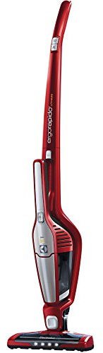Electrolux Ergorapido - Hand Vacuum Cordless Vacuum Cleaner Sweeper 2 in 1 + 18 V Lithium-Ion Battery One Size red