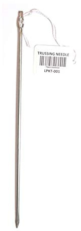 LuPro LPKT-001 Roasting Trussing Needle for Turkey, Poultry and Stuffed Roasts, Stainless Steel, 8-Inches