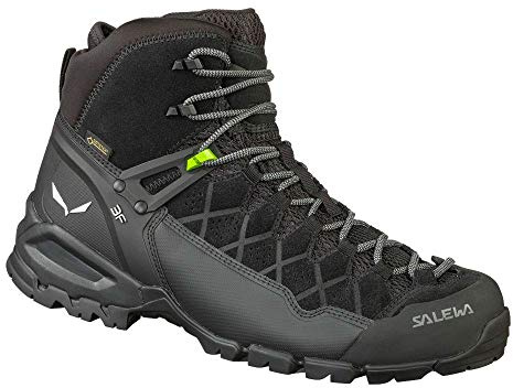 SALEWA, Alp Trainer Mid Gore-Tex Herrenwanderstiefel, Schwarz, 42,5