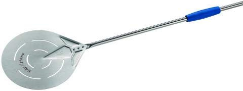 Palettino pizza inox forato 26 cm lineaNapoletana MANICO 180cmNapoletana IN26F/180