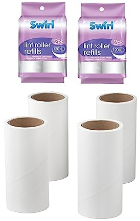 2 x Lint Roller Refill Packs