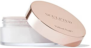 Velvet Veil Face Setting Powder from Sculpted by Aimee - Travel-Friendly, Talc Free, Compact, Loose Mineral Translucent Face Powder for Long-Last Matte Makeup - with Niacinamide and Hyaluronic Acid