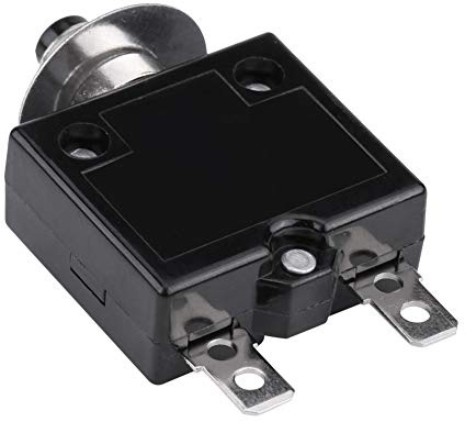 Interruttore termico, interruttore termico con reset manuale, fusibile termico, interruttore di circuito compressore, 5A 8A 10A 15A 18A 20A 30A DC 50V (30A)