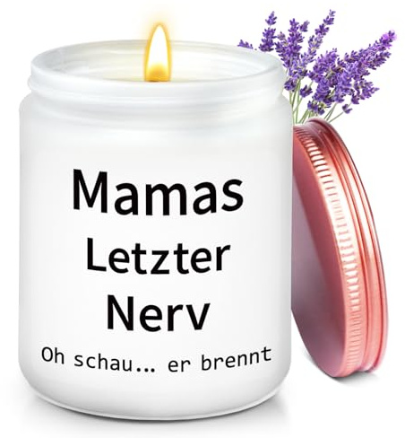 Weihnachtsgeschenke für Mama, Geschenke für Mama, Geburtstagsgeschenk für Mama von Tochter Sohn, Mama Duftkerzen, Mama Geschenk, Mutter Geschenk zum Muttertag Geburtstag Weihnachten