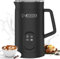 Electric Milk Frother, 4 in 1 Milk Steamer, 11.8 oz/350 ml Cold and Hot Foam Maker, 400 W Automatic Frother for Coffee, Latte, Hot Chocolate, Cappuccinos, Macchiato (Black)