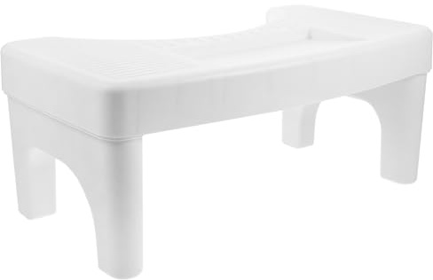 KOMBIUDA Toilettenfußhocker Aus Rutschfest Für Erwachsene Kompakte Vielseitig Einsetzbar Als Tritt Und Sitzhilfe Für Badezimmer Und Toiletten