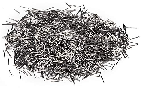 LUCKDANO Pin de Gobelet, Pinage de Polissage à Goupille de Polissage en Acier Inoxydable Pinie à épingle Polonteur Finition Finition 0,3 Mm 100 G épingles à Support de en Acier Inoxydable