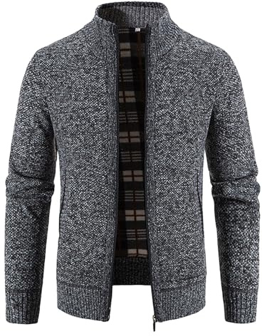RYTEJFES Trachtenjacke Herren Tracht Wadenwärmer Trachtenweste Grau Oktoberfest Mode Trachten Jacke Outfit Rot Strickweste Wiesn Janker Strickjacke Trachtenwesten Trachtenjanker Set Schwarz