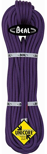 Beal Kletterseil Wall Master Unicore, 10.5MM, eine Länge von 50M, in der Farbe Violett, BC105W.50.V