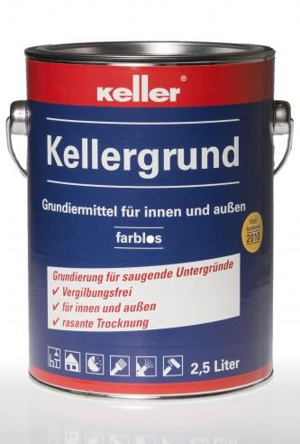 Kellergrund klar 580 2,5Ltr. - farbloser Tiefgrund, Grundierung
