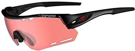 Tifosi Alliant Crystal Nero/Enliven Bike Lente Rosso