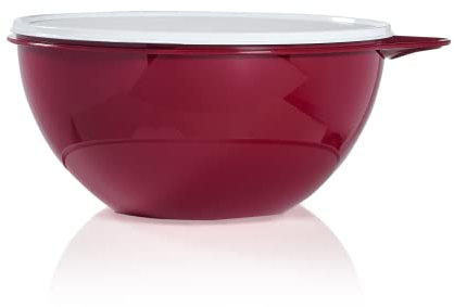 Tupperware Brand Thatsa Mittelgroße Vorbereitungs und Aufbewahrungsschüssel, 4,5 l (19 Tassen) – spülmaschinenfest und BPAfrei – luftdichter, auslaufsicherer Lebensmittelbehälter mit Deckel –