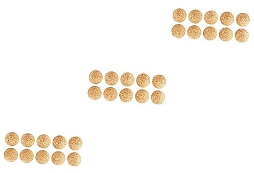 BESPORTBLE 3er-Sets Mini-fußballset Für Jungen Und Mädchen 3 15 cm Mini-tischfußball Ersatz Für Tabletop-fußballspiel 10 Stück * 3