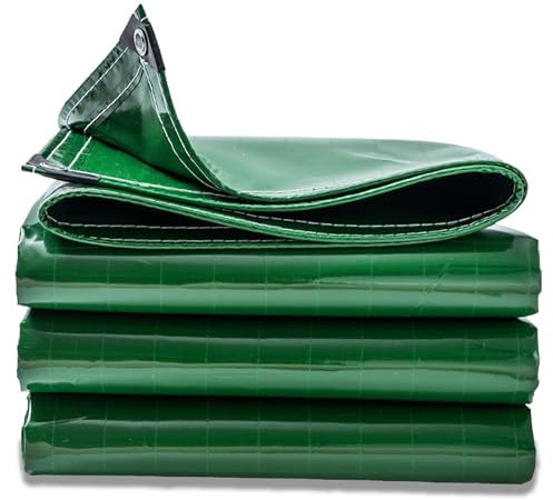 TMGJShd Robuste Robuste wasserdichte Plane 100% Wasserdicht Mit VerstäRkten öSen und VerstäRkten Kanten füR Outdoor, GartenmöBel Schuppen Camping. (1 * 1m｜400g)