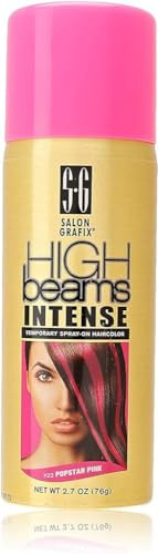 High Beams Intense Temporary Spray-On Hair Color (76g) Colour: 22 Popstar Pink