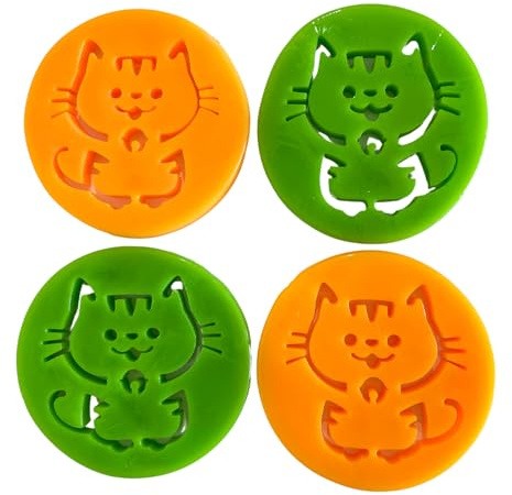 4-Pack Silicone Pet Hair Removers – Eco-Friendly Lint Catchers for Manual Use – Effortlessly Remove Pet Fur from Clothes, Upholstery, and Bedding – Ideal for All Fabrics