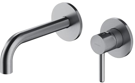 Omnires Y1215HRONI, Rubinetto lavabo ad incasso, elemento esterno Y, Nickel