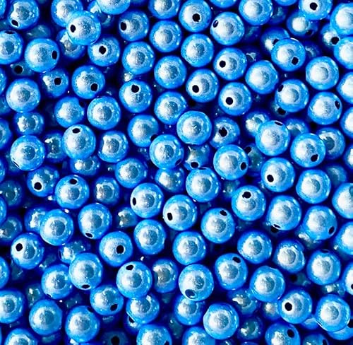 Wunderperlen 8mm, 50g (ca. 180 Stück), Miracle beads 3d Illusion, PEARLY PARADISE (Hellblau)