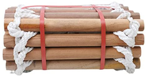 PYCJNFC Notleiter, Not-Brandschutz-Evakuierungsleiter, Feuerleiter, Strickleiter aus Nylon, Kletterleiter, Flucht aus Fenster und Balkon/12 m/39 Fuß