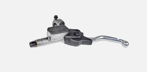 Pompa frizione assiale Brembo PS9mm corpo/leva regolabile argento con serbatoio