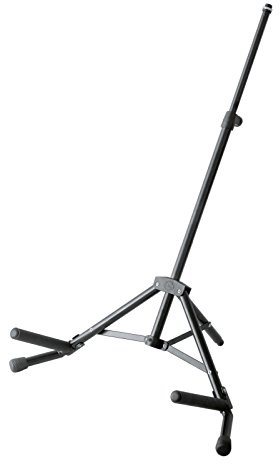 K&M 28130 AMP-Ständer für Monitore und Co., Schwarz, Stahl, Neigung verstellbar – mobiler Einsatz – bis 35 kg