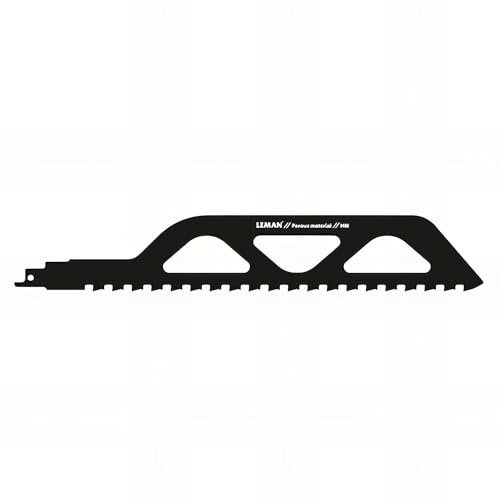 LEMAN - Lame de scie sabre L/Pas:455x12,5mm (Brique/Parpaing/Béton Céllulaire) - 7719.01