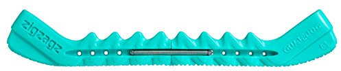 Guardog Skaterschutz für Eiskunstlaufschuhe, ZigZagz Türkis (2 Stück für 1 Paar)