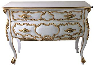 Antik 60593 Louises - Cómoda rococó barroca (115 cm)
