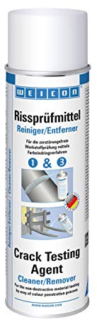 WEICON Rissprüfmittel Reiniger 500 ml Spezialspray für Rissprüfung farblos