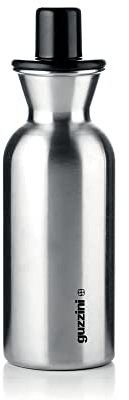 Guzzini 11720010 Vinagrera de Aceite/vinagre, Metal, Negro, 330 ml