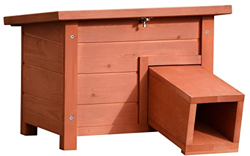 PETGARD Igelhaus Igelhütte Winterquartier Igelschutz Igelvilla 42 x 32 x 31 cm