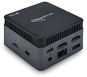 youyeetoo BY50 3 Portable Mini PC,W11 PRO,Retro Game Console,Mini Server,TV Box,NAS, Intel 11th CPU N5105,Dual 4K- Light Office/Learning/Media Centre/Soft Route (8GB RAM+256G NVMe SSD)