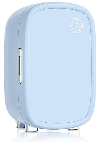 MegLob 12L Mini Réfrigérateur, Cosmétiques De Beauté Compacts, Produits De Soins De La Peau, Réfrigérateur De Beauté, Boîte De Rangement De Beauté À Température Constante Intelligente,Bleu