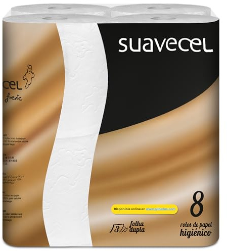 PILBELLES Papel Higiénico 3 Capas - 8 Rollos | Papel Higiénico Triple Capa Premium Alta Resistencia, Durabilidad y Suavidad