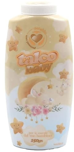 Seta Blu Talco Profumato per Cambio Pannolini Arrossamenti Neonato Confezione da 150gr