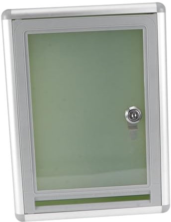 HOMOCONO 1set Scatola Per Suggerimenti Muro Con Cassetta Postale Decorativa Trasparente Per Di Reclami e Feedback Capacità Ottimale Per Lettere e Giornali Design Semplice e Funzionale
