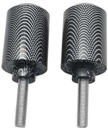 DZSTAIYOUSM Sturzpads Motorrad Für FZ6 600CC Für FZ600 Für FZS600S/C Für FZ 600 2004-2008 Motorrad No Cut Rahmen Sliders Crash Fallen Schutz Zubehör Rahmen Slider(Kohlenstoff,A)