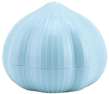 IMIKEYA Presse-ail Manuel Rotatif Multifonction Plastique Bleu Clair Broyage Ail Piment Gingembre Cuisine Maison Camping