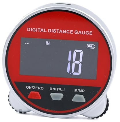 Metro a nastro digitale con display digitale Righello a rullo 199,99 M Righello elettronico per misurazione della lavorazione del legno