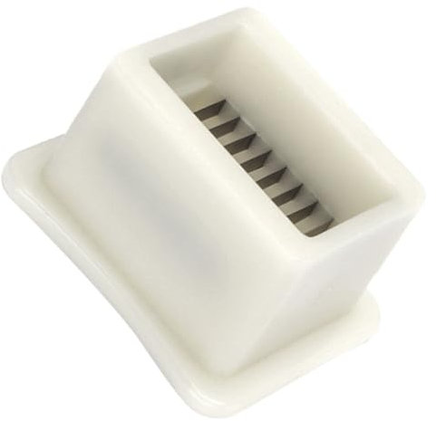 PAMINGONO Pratico Utensile per Tagliare I Fagioli Design Compatto Affettatrice per Verdure Facile da Trasportare E Riporre Pelapatate per Verdure