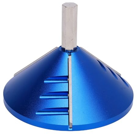 Hiraith PVC Deburring Tool 2 in 1 Inner Outer CPVC ABS PP PE Pipe Chamfer Reamer Plumbing for OD 0.92in-3.89in ID 0.75in-3.5in Blue