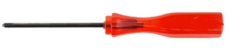 NEIQIUWING Lot de 10 outils de réparation de précision pour tournevis Tri-Wing Y-Tip en métal pour T5/T6/2.0+/2.5+, rouge