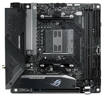 schede madri Fit For ASUS ROG STRIX B550-I GAMING Wi-Fi 6 Mini ITX B550 2 X DIMM, max. CPU AM4 con presa desktop M. SATA DDR4 da 64 GB, 5100 (OC) MHz