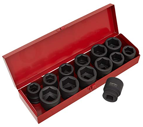 Sealey Ak686 Impact Socket Set 13Pc 3/4Sq Drive Metric/Imperial
