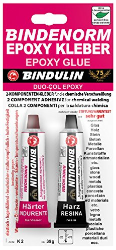 Adhésif à deux composants Bindulin Duo-Col® 2 tubes de 20 g