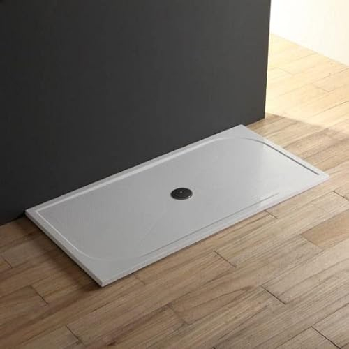 KIAMAMI VALENTINA - Duschwanne 70X90x3cm bodengleicher Einbau | Klio